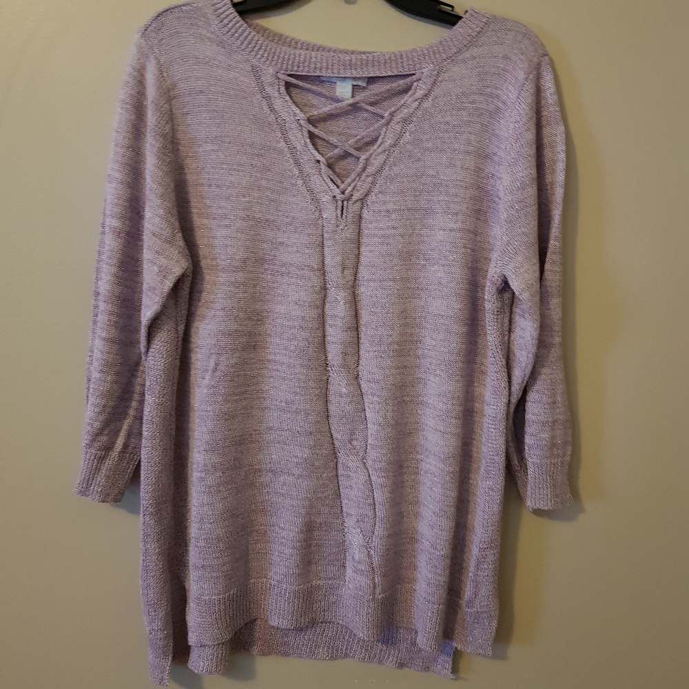 New York & company  blouse size :L